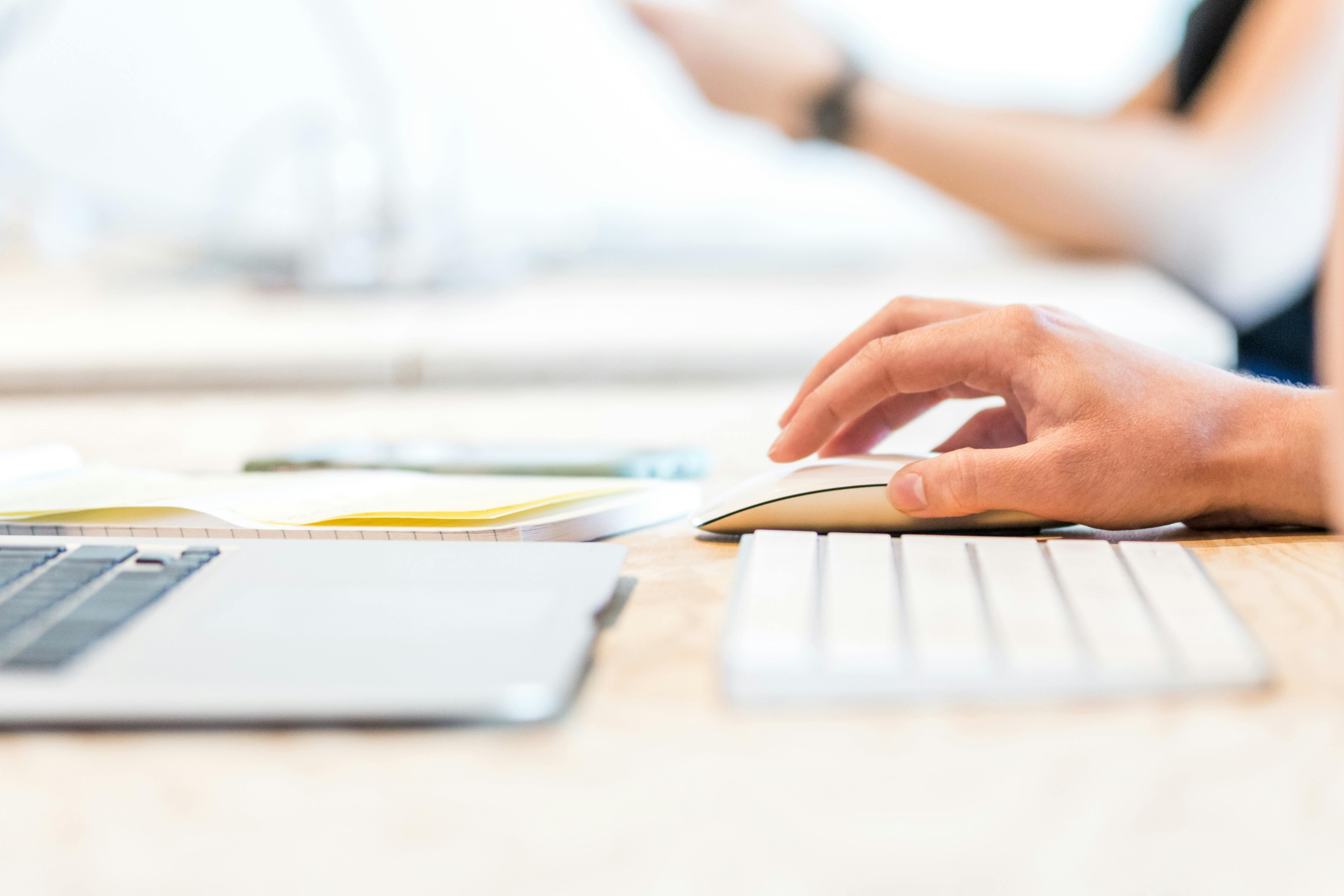 Person working on computer | Source: Pexels